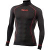 SixS SixS Thermal Turtleneck LS Zip Black Red - Thumbnail 1