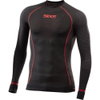 SixS SixS Long Sleeve Thermal Shirt Black Red - Thumbnail 1