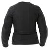 Frank Thomas FTL266 Zoe Black Ladies Leather Motorcycle Jacket Back                                                                                                                                                                                            