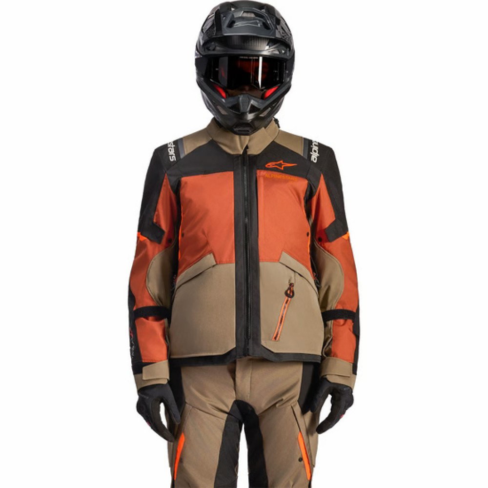 Andes V4 Drystar Jacket Walnut Rust Black