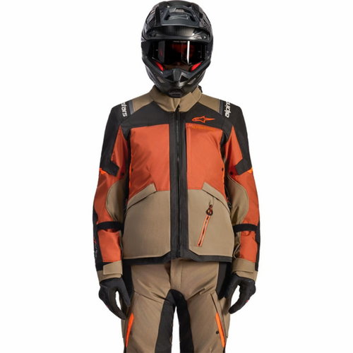 Alpinestars Alpinestars Andes V4 Drystar Jacket Walnut Rust Black