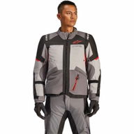 Andes V4 Drystar Jacket Dark Grey Ice Grey Black Red