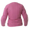 Frank Thomas FTL266 Zoe Ladies Pink Leather Motorcycle Jacket Back                                                                                                                                                                                             