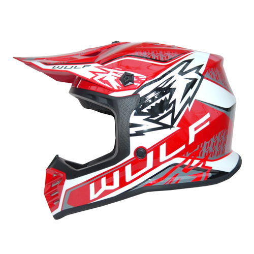 Wulfsport Youth Air-X Helmet Red