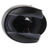 Shoei RJ Platinum-R Black Open Face Motorcycle Helmet Inside                                                                                                                                                                                                   