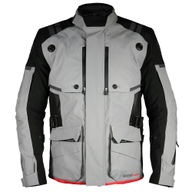 Quest Laminate Jacket Black Grey
