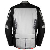Quest Laminate Jacket Black Grey