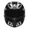 AGV AGV K3 Rivia Helmet Matt Black White - Thumbnail 2