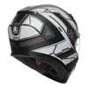 AGV AGV K3 Rivia Helmet Matt Black White - Thumbnail 5