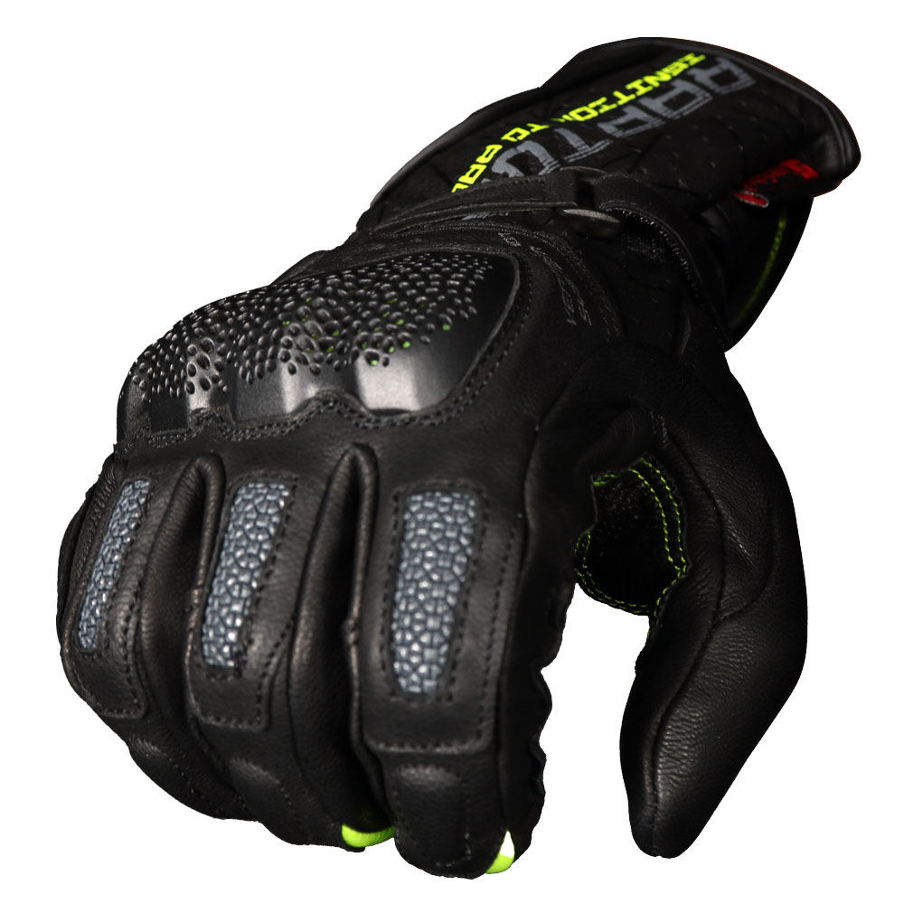 Raptor Ignition Gloves Black Yellow