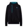 MotoGirl MotoGirl Helmet Hoodie Teal Black - Thumbnail 1