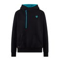 Helmet Hoodie Teal Black
