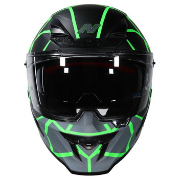 Nitro Nitro N601 DVS Volcano Helmet Satin Black Green