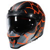 Nitro Nitro N601 DVS Volcano Helmet Satin Black Orange - Thumbnail 1