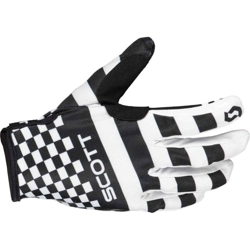350 Prospect Evo Gloves Racing Black White