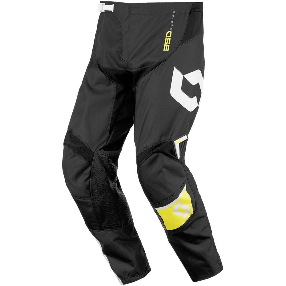 350 Dirt Kids Pants Black Yellow