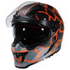 Nitro Nitro N601 DVS Volcano Helmet Satin Black Orange - Thumbnail 2