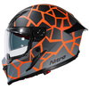 Nitro Nitro N601 DVS Volcano Helmet Satin Black Orange - Thumbnail 4
