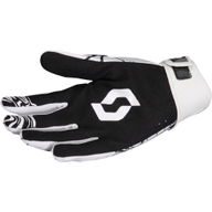 450 Liquid Marble Gloves Black White
