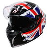 Nitro Nitro N501 Union Helmet Black White Red Blue - Thumbnail 2