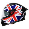 Nitro Nitro N501 Union Helmet Black White Red Blue - Thumbnail 3