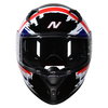 Nitro Nitro N501 Union Helmet Black White Red Blue - Thumbnail 4