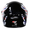Nitro Nitro N501 Union Helmet Black White Red Blue - Thumbnail 5