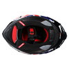 Nitro Nitro N501 Union Helmet Black White Red Blue - Thumbnail 6