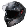 Nitro Nitro N501 Union Helmet Satin Black Gun Grey - Thumbnail 2