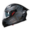 Nitro Nitro N501 Union Helmet Satin Black Gun Grey - Thumbnail 4
