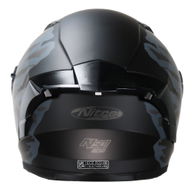 N501 Union Helmet Satin Black Gun Grey