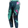 Scott Scott 450 Patchwork Pants Blue Blue - Thumbnail 1
