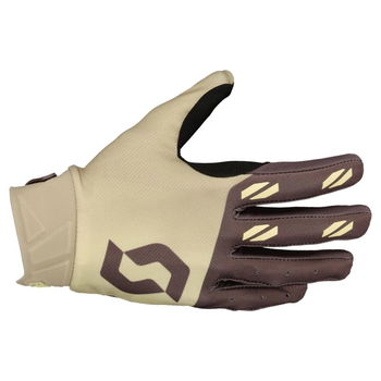 Scott Evo Fury Gloves Beige Brown