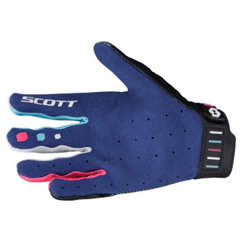 Scott Scott Podium Pro Gloves Stealth Blue Radiant Pink