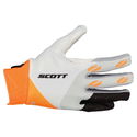 Evo Race Gloves Bright White Shocking Orange