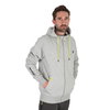 Fox Fox Matrix Full Zip Hoodie Marl Grey Lime - Thumbnail 1