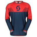 Evo Track Jersey Dark Blue Neon Red