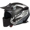 Spada Spada Storm Helmet Black Grey Silver - Thumbnail 1