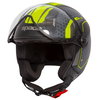 Spada Spada Hellion Arrow Helmet Matt Black Fluo - Thumbnail 1