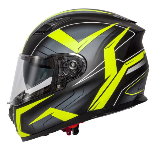 Spada Spada SP17 Ruler Helmet Matt Black Yellow