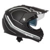 Spada Spada Intrepid Delta Helmet Matt Black White - Thumbnail 1