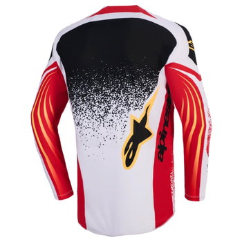 Alpinestars Alpinestars Techstar Nomur Jersey Light Grey Red Black