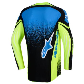 Alpinestars Alpinestars Techstar Nomur Jersey Dark Navy Yellow Fluo UCLA Blue