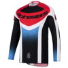 Alpinestars Alpinestars Techstar Knif Jersey Black White Red - Thumbnail 1