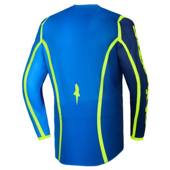 Alpinestars Alpinestars Fluid Apex Jersey Blue Yellow Fluo