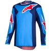 Alpinestars Alpinestars Fluid Grid Jersey Blue Red - Thumbnail 1