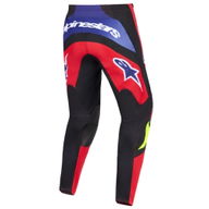 Fluid Grid Pants Red Black Purple