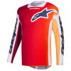 Alpinestars Alpinestars Racer Portl Jersey Red Light Grey Dark Grey - Thumbnail 1