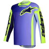 Alpinestars Alpinestars Racer Portl Jersey Purple Yellow Flo - Thumbnail 1