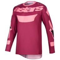 Racer Riway Jersey Dark Red Coral